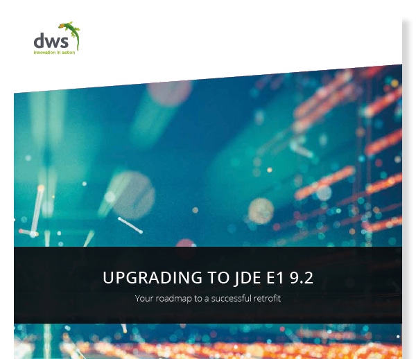 Upgrade to JDE 9.2 best practice guide