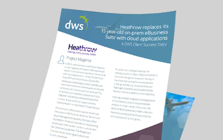 Heathrow replaces on-prem eBusiness Suite with cloud applications