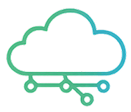 Hybrid Cloud Icon